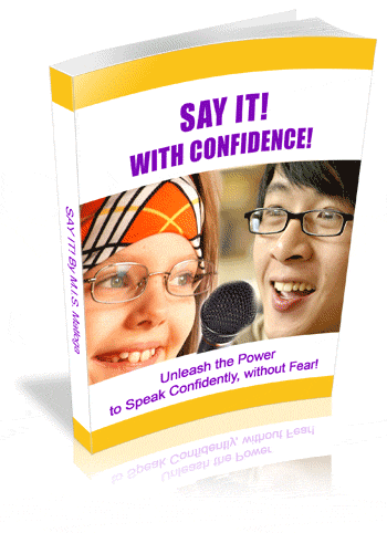 confidence ebook, manage shyness, overcome fear